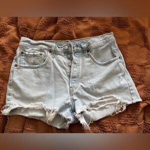 Levi’s 501® Original Fit High Rise Women’s Shorts in Luxor Heat